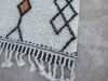 Hand Knotted Geometric Beni Ourain Rug