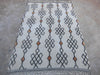 Hand Knotted Geometric Beni Ourain Rug